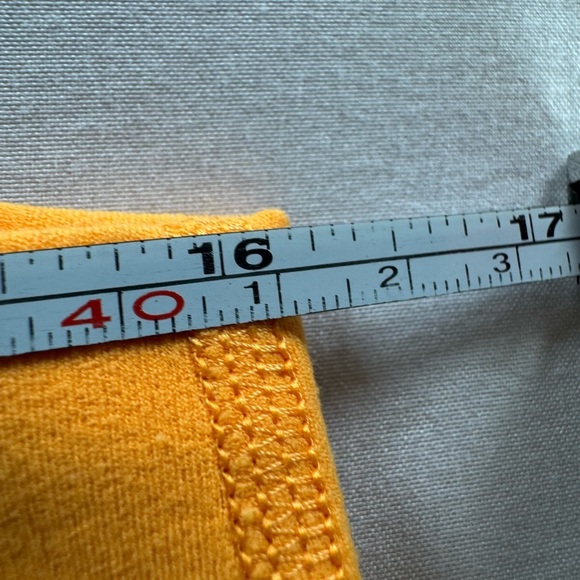 Lululemon Align HR Crop 21” Double Lined Nulu Size 14 🥭💭 Mango Dream 012-A - Picture 6 of 6